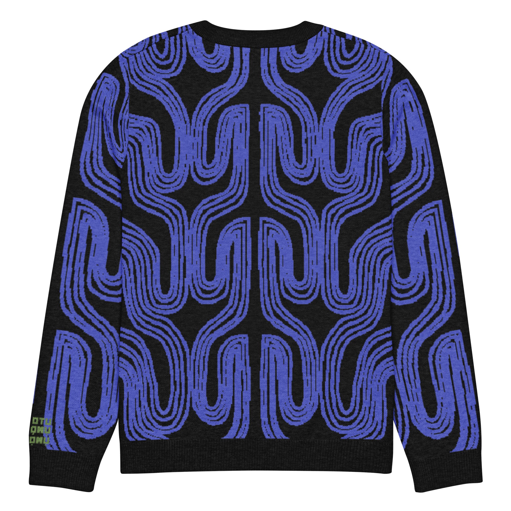 Aru crew-neck sweater in Ube purple — Onu Monu