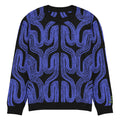 Aru crew-neck sweater in Ube purple — Onu Monu