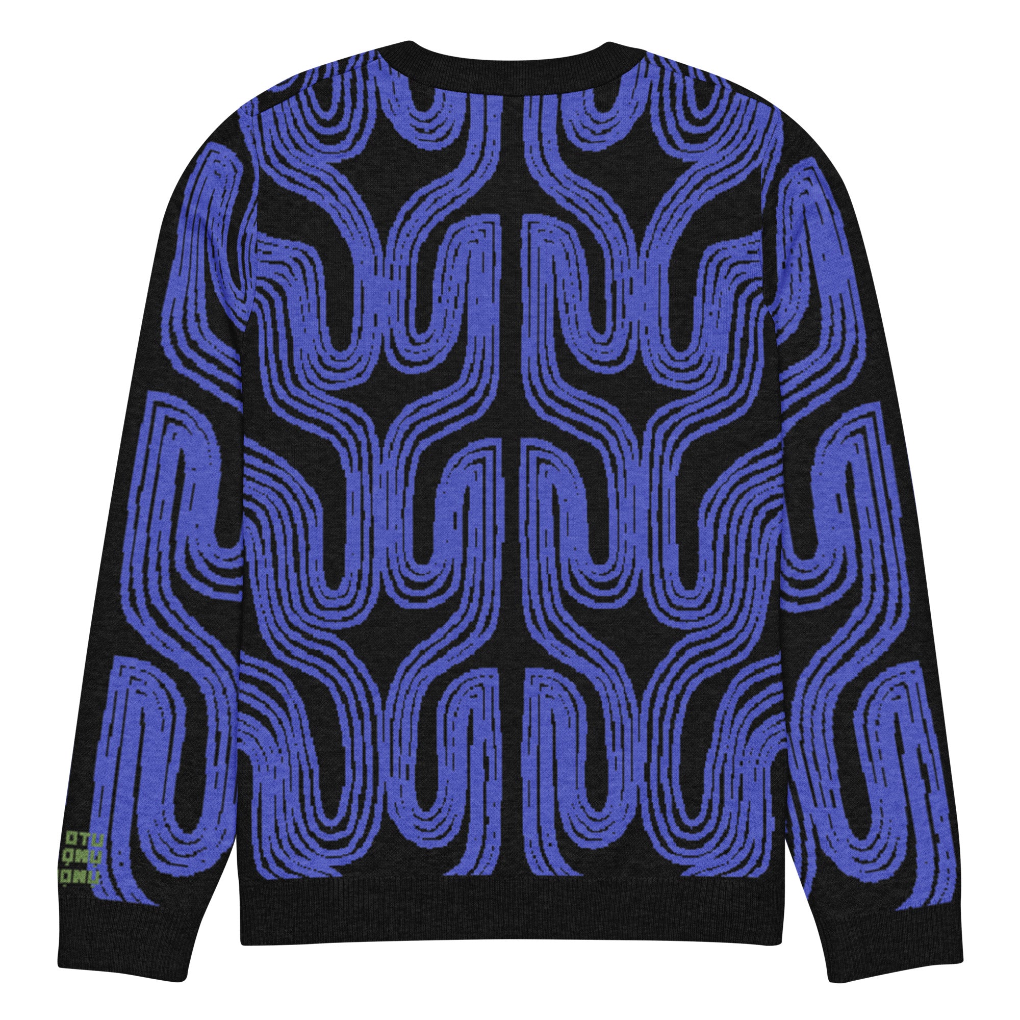 Aru crew-neck sweater in Ube purple — Onu Monu