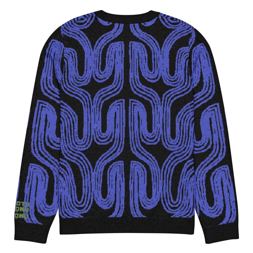 Aru crew-neck sweater in Ube purple — Onu Monu