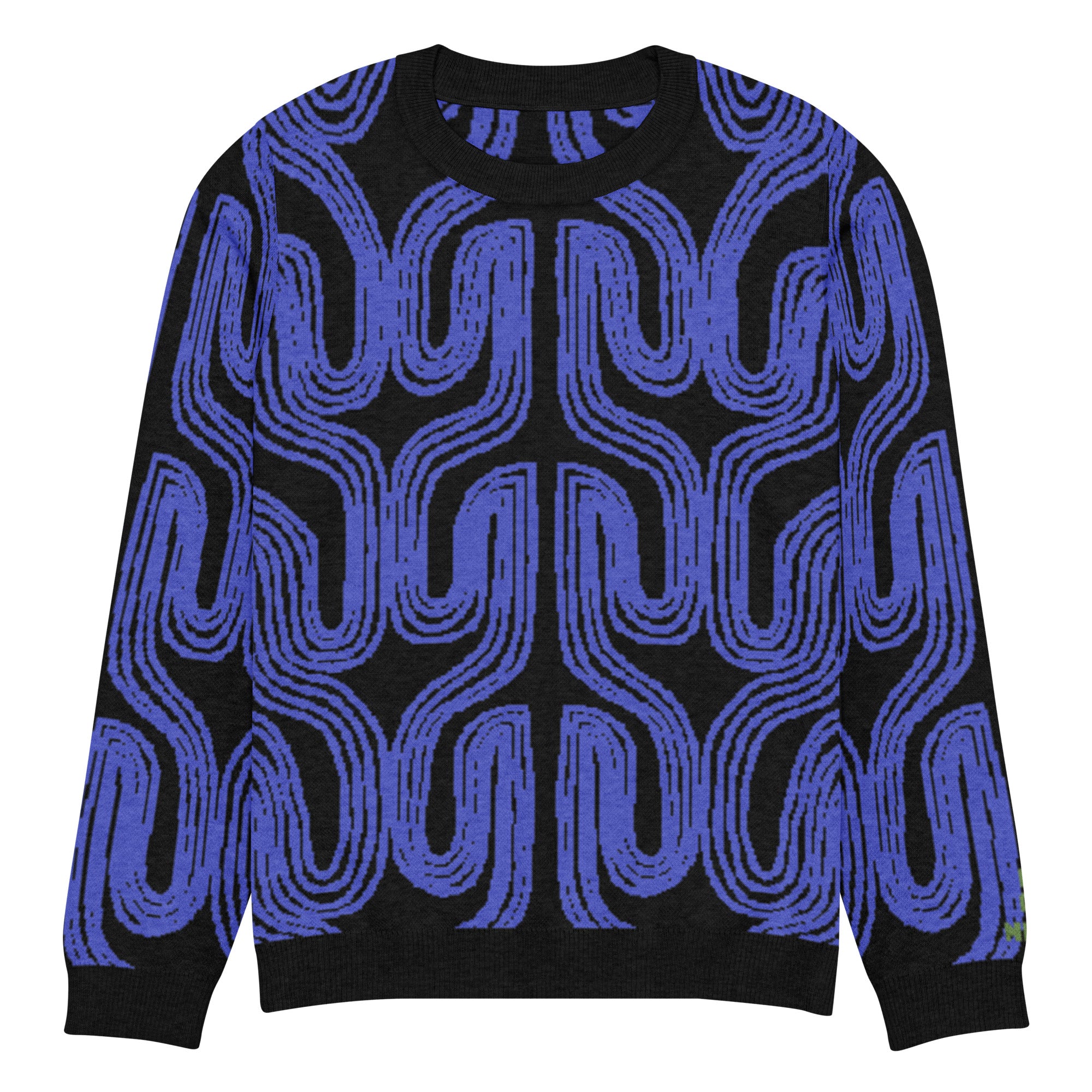 Aru crew-neck sweater in Ube purple — Onu Monu