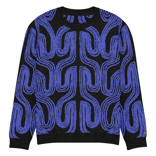 Aru crew-neck sweater in Ube purple — Onu Monu