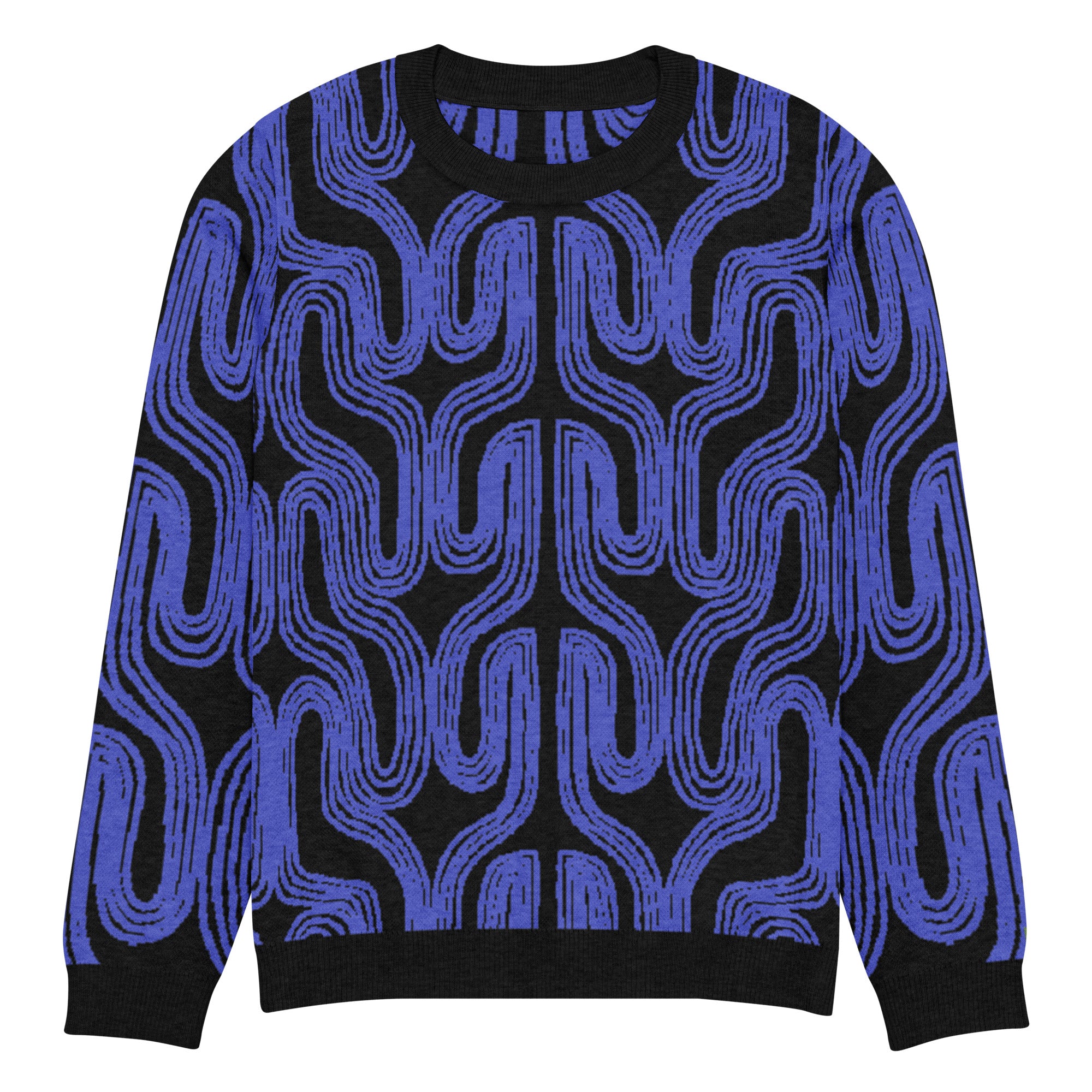 Aru crew-neck sweater in Ube purple — Onu Monu