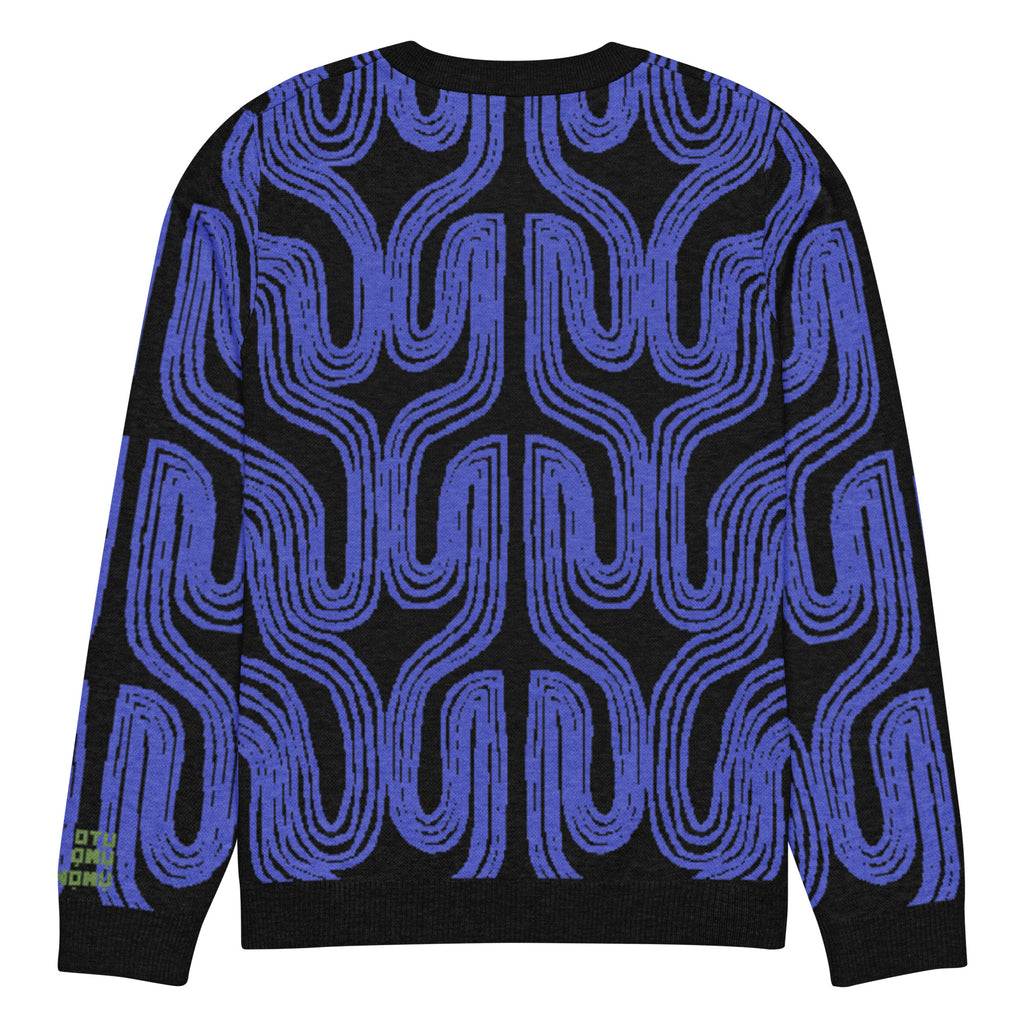 Aru crew-neck sweater in Ube purple — Onu Monu