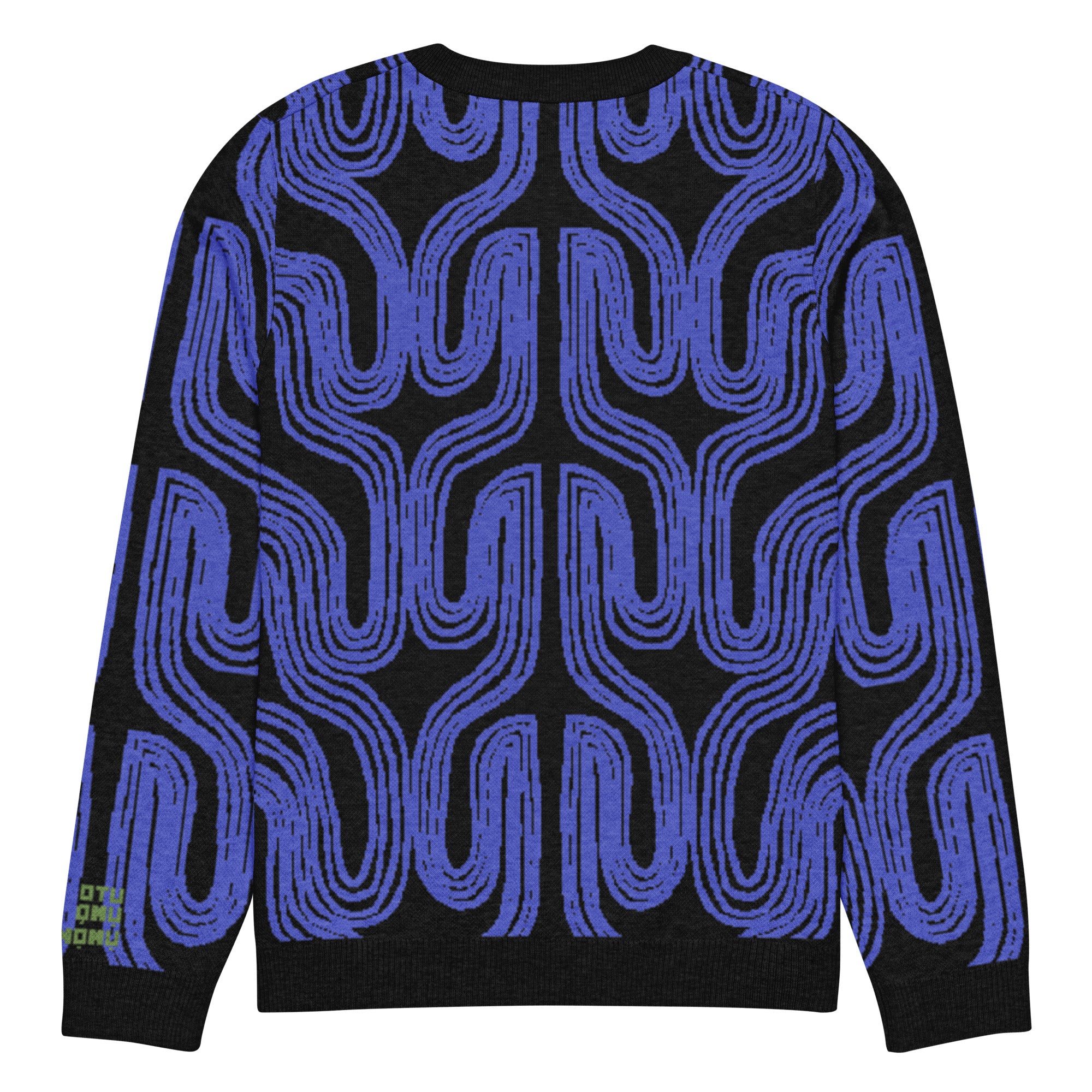Aru crew-neck sweater in Ube purple — Onu Monu