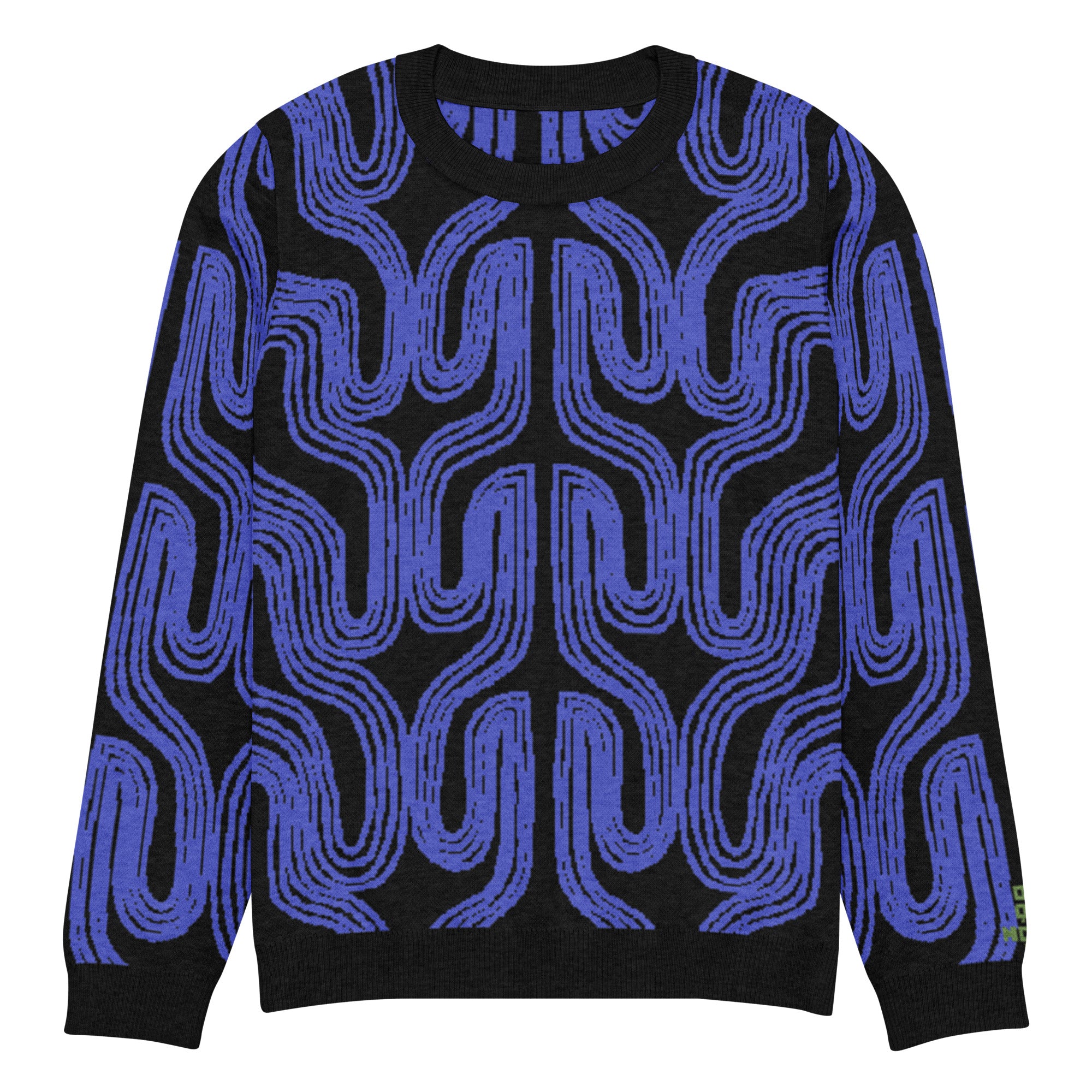 Aru crew-neck sweater in Ube purple — Onu Monu