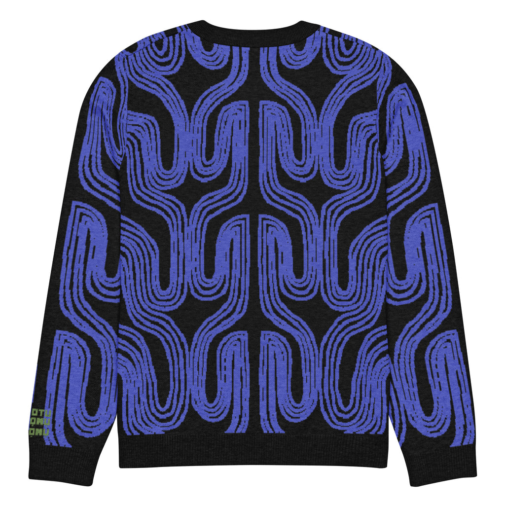 Aru crew-neck sweater in Ube purple — Onu Monu