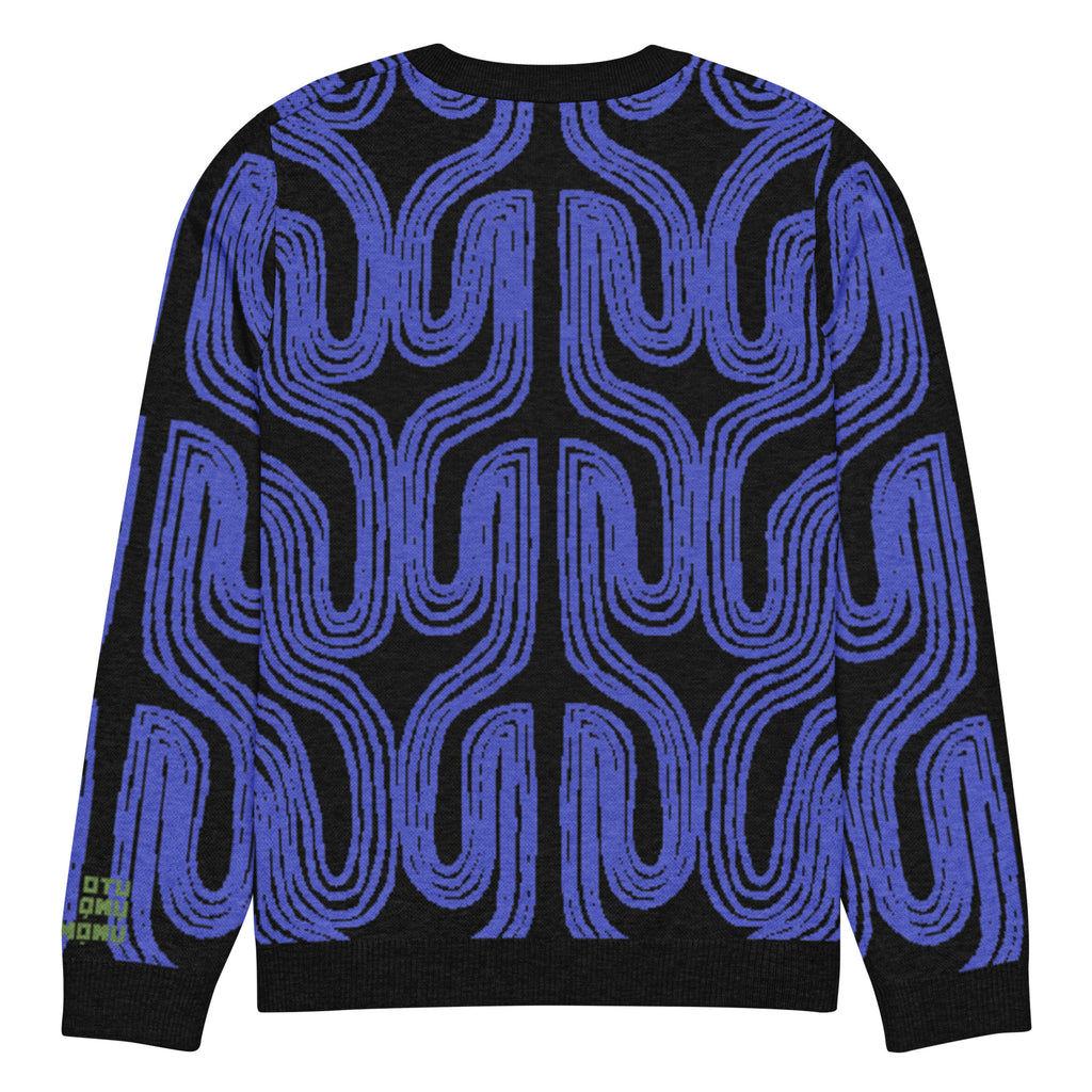 Aru crew-neck sweater in Ube purple — Onu Monu