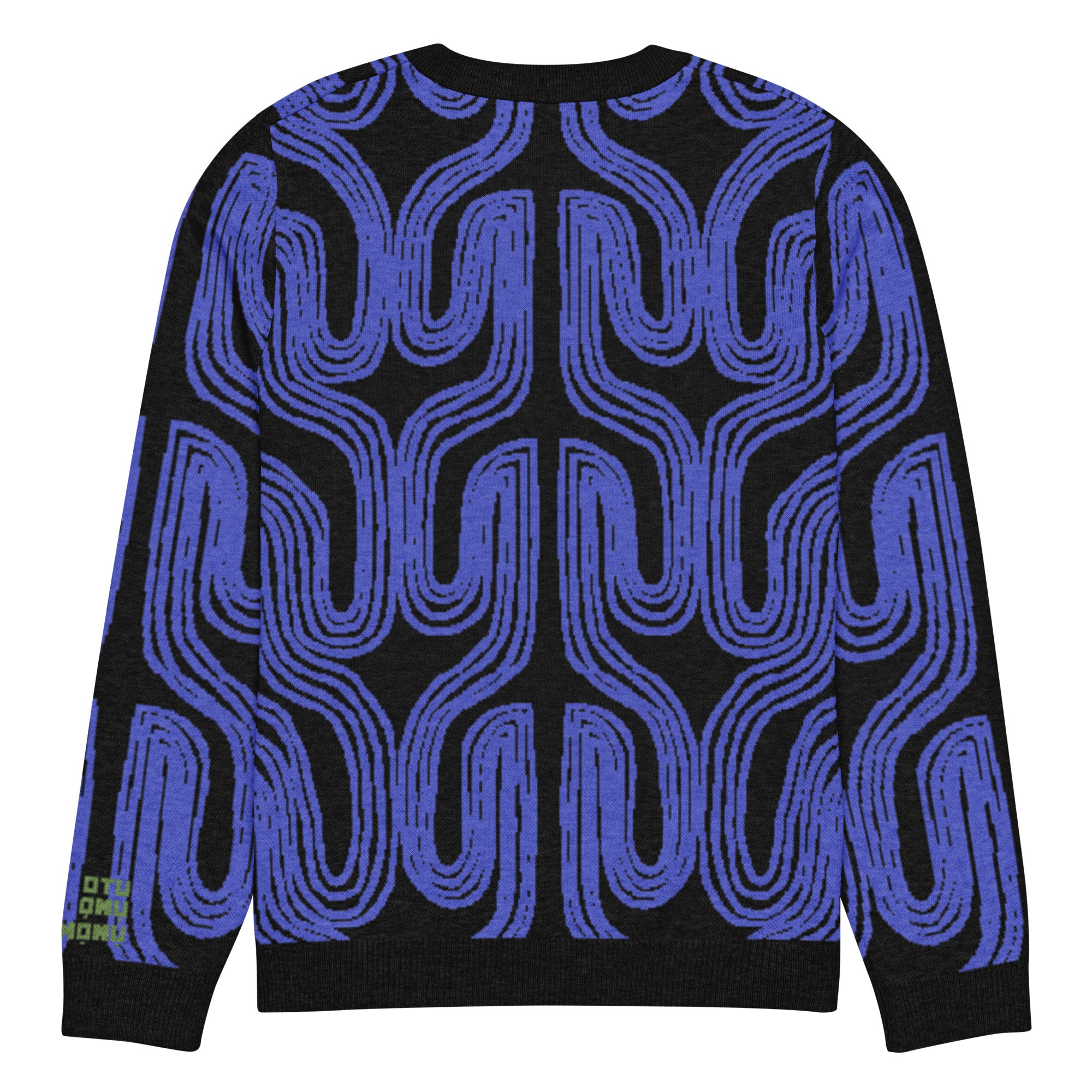 Aru crew-neck sweater in Ube purple — Onu Monu