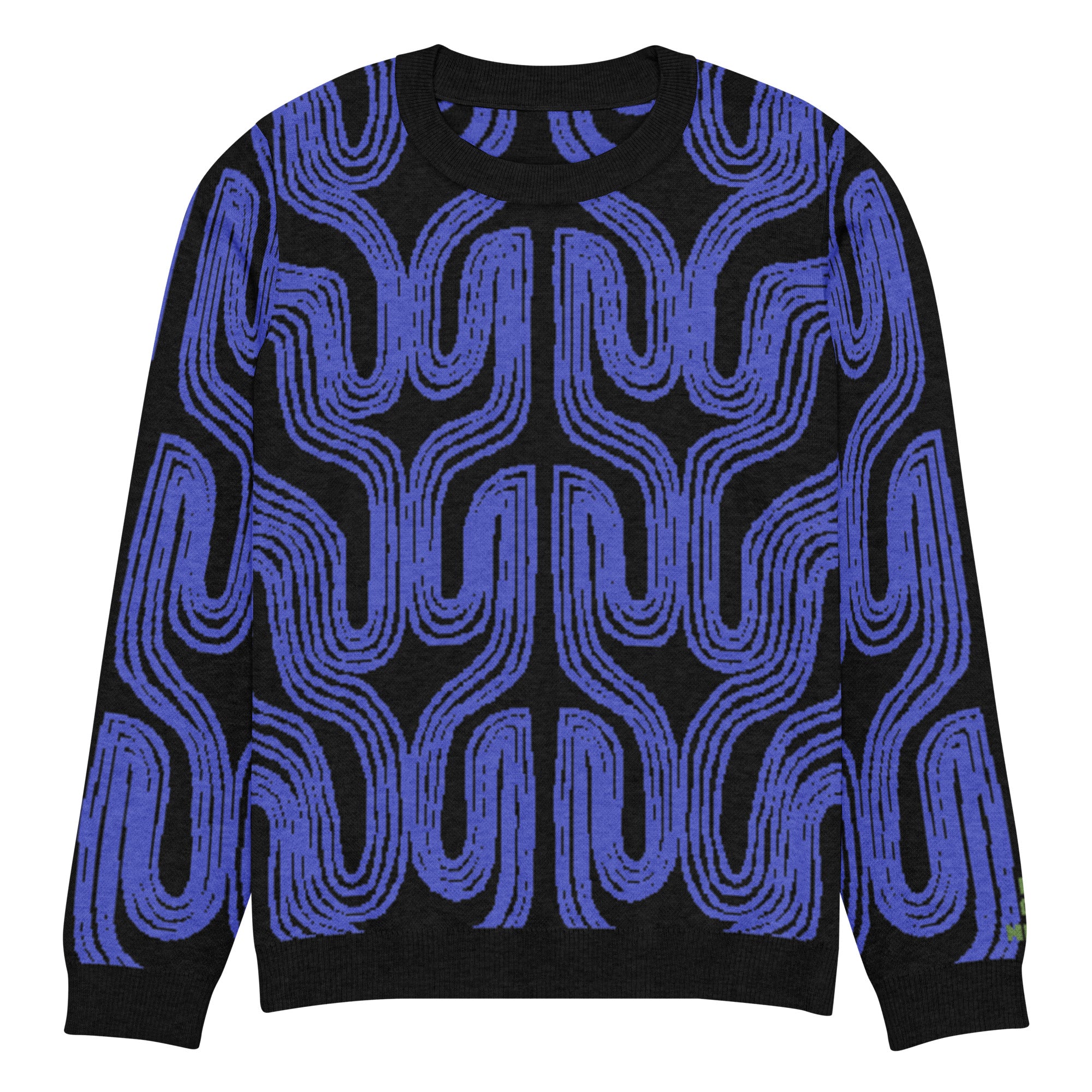 Aru crew-neck sweater in Ube purple — Onu Monu
