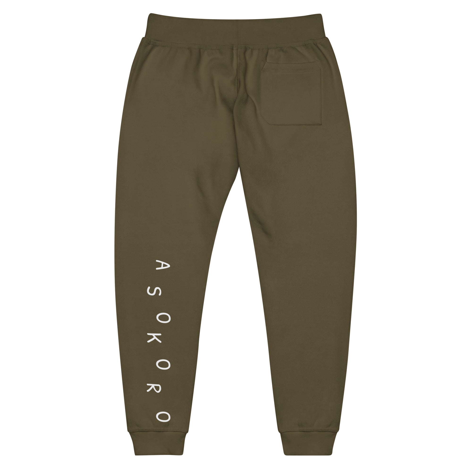 Maitama Asokoro fleece sweatpants — Onu Monu