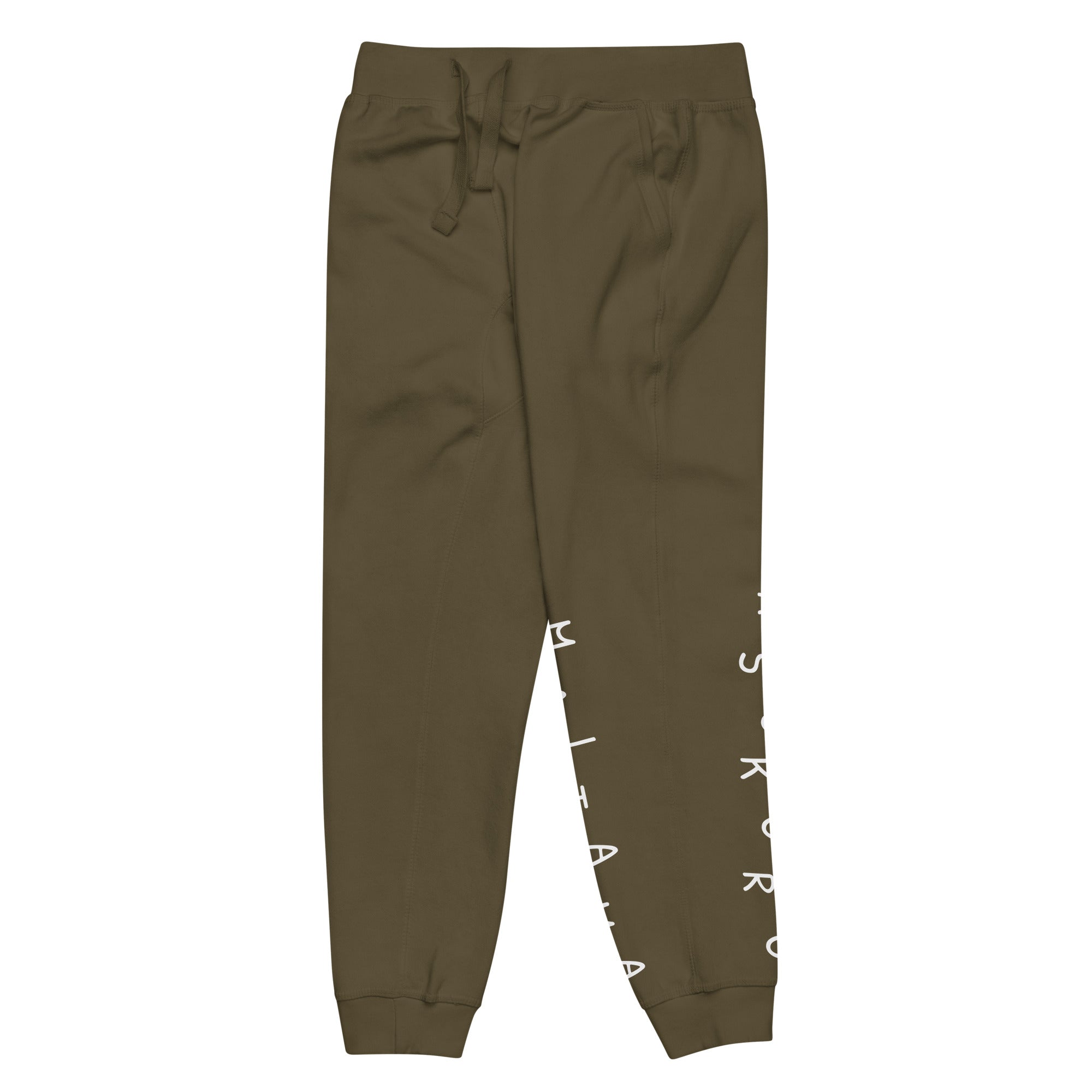 Maitama Asokoro fleece sweatpants — Onu Monu