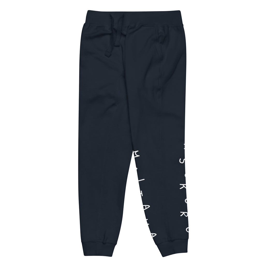 Maitama Asokoro fleece sweatpants — Onu Monu