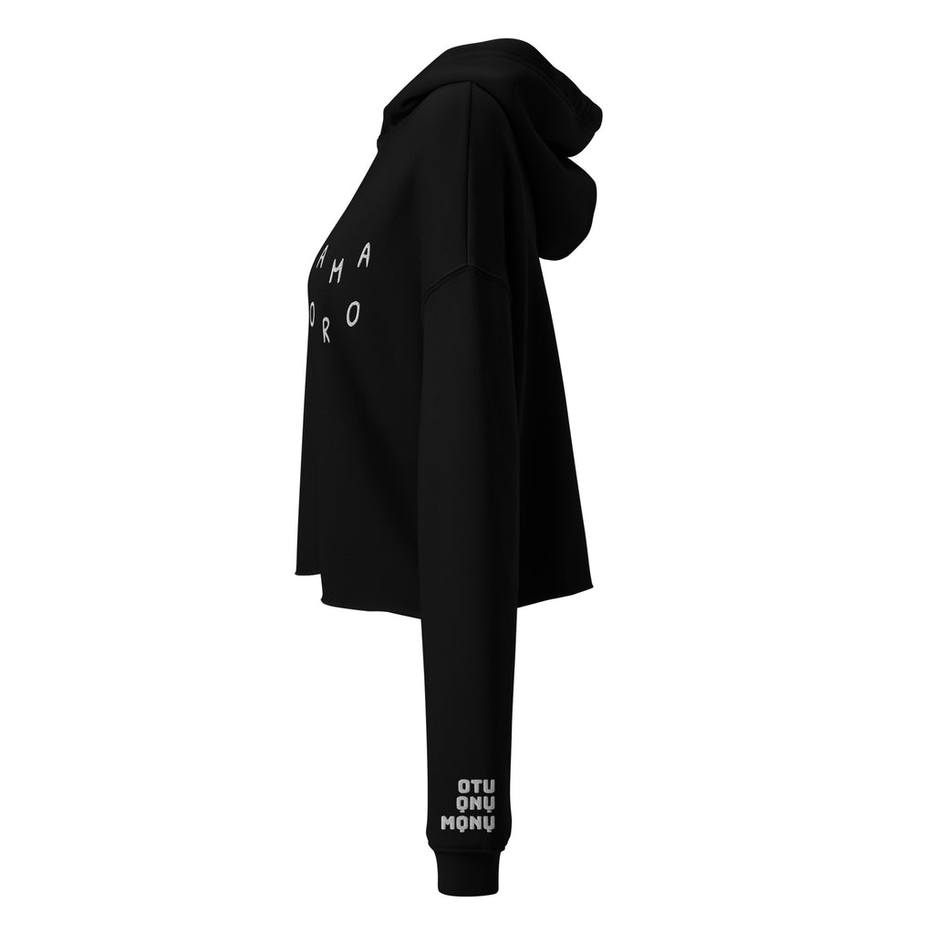 Maitama Asokoro crop hoodie — Onu Monu